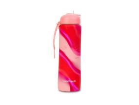 COOLPACK Silikon water bottle Pump 600 ml Girls Pink