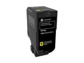 Lexmark 74C2SY0 Toner Cartridge, Yellow