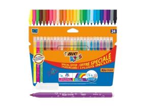 BIC Felt tip pens KIDS COULEUR, 24 colours 103240