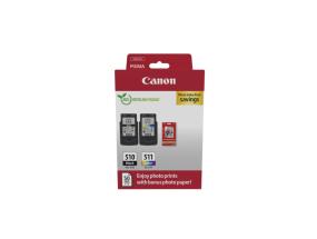 Canon PG-510/CL-511 (2970B017) Photo value pack Ink Cartridge Multipack, BK/CMY