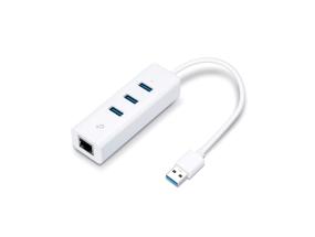 TP-Link UE330 USB 3.0 3-Port Hub and Gigabit Ethernet Adapter