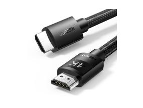UGREEN 40104 HDMI Male to HDMI Male Cable 4K 30Hz 10 m, HDMI 1.4, Black