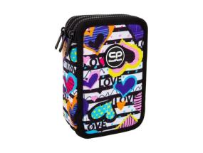 Triple decker pencil case with equipment CoolPack Jumper 3 DIARY