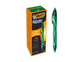 Bic Gel pen Gel-Ocity Quick Dry, green, Box of 12 pcs