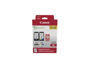 Canon PG-575XL/CL-576XL (5437C006) Photo value pack Ink Cartridge Multipack, BK/CMY
