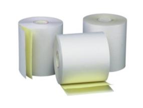 Double layer cash register tape OFF/SC, W: 76mm, L: 20m, bushings 12mm, diameter 65mm, 10pcs./pack.