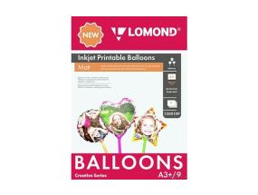 Lomond Inkjet Printable Baloons A3+, 9 sheets (Ball/Heart/Star) double sided