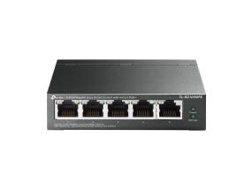 TP-Link TL-SG105MPE 5-Port Gigabit Easy Smart Switch with 4-Port PoE+