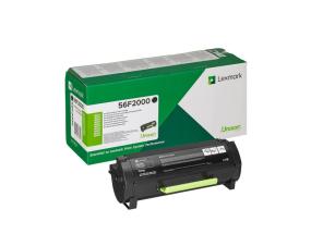 Lexmark 56F2000 Toner Cartridge, Black