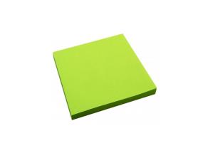 Sticky notes Forpus, Neon, 75x75mm, Green (1x80)