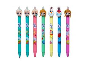 Retractable erasable pen Colorino Disney Emoji Frozen