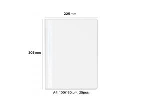 AD Class Report file 100/150 White, 25pcs./pack.