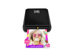 Kodak STEP Instant Mobile Photo printer Colour ZINK 2x3'' 1 ppm, Bluetooth, Black