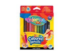Colorino Kids JUMBO triangular coloured pencils 8.9 cm 10 colours
