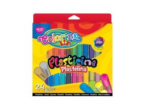 COLORINO Kids Plasticine 24 värvi