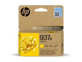 HP 937e EvoMore (4S6W8NE) Ink Cartridge, Yellow