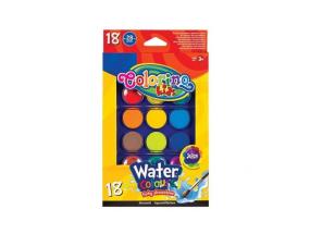 Colorino Kids Water colour cakes big 18 colours