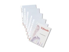 Esselte sleeves, A4, 55 microns, glossy (100) 0809-107