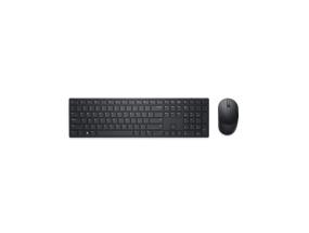 Dell Pro KM5221W Wireless Keyboard and Mouse, RF Wireless, US Int, Black