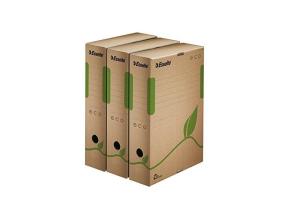 Archive box Esselte Eco, 80x327x233mm, brown