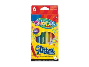 Colorino Kids Glitter markers 6 colours