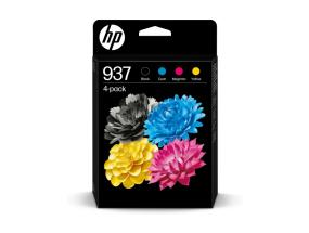 HP 937 CMYK (6C400NE) Ink Cartridge Multipack, C/M/Y/BK