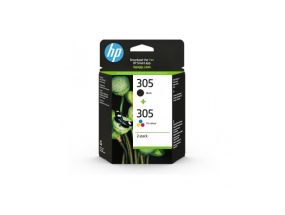 Hewlett-Packard No.305 (6ZD17AE), Black + Multipack