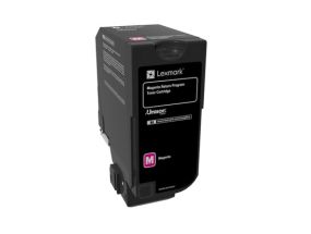 Lexmark 74C20M0 Toner Cartridge, Magenta