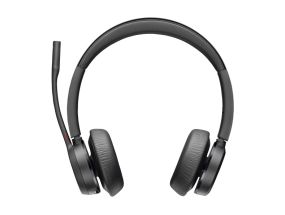 Poly Voyager 4320 MS Teams Wireless Headset, Bluetooth, USB-A, +BT700 dongle, +Charging Stand, Black