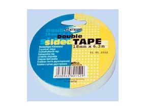 Adhesive tape Centrum 18mmx6,3m, two way 1114-250
