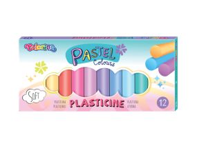 COLORINO pastell plasticine 12 värvi