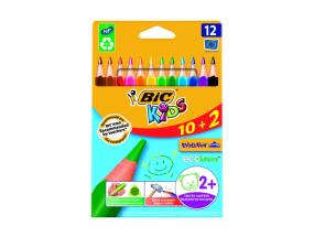 BIC Colored pencils EVOLUTION TRIANGLE 12 colours 8871462