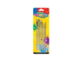 COLORINO Kids Paint brushes 6 pcs blister