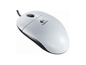 Logitech B100 Wired Mouse, USB Type-A, Optical, 1000 DPI, White