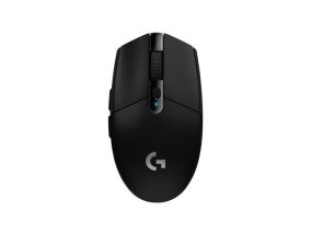 Logitech G305 Lightspeed Wireless Gaming Mouse, RF Wireless + Bluetooth, 12000 DPI, Black