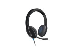 Logitech H540 Wired Headset, USB-A, Black
