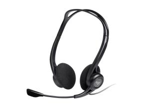 Logitech PC 960 Wired Headset, USB-A, Black