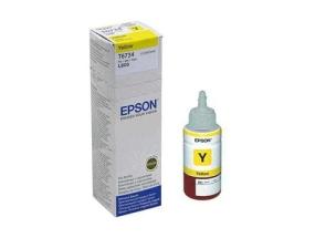 Epson T6734 (C13T67344A) Ink Refill Bottle, Yellow