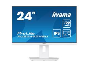 iiyama ProLite XUB2492HSU-W6 Monitor 24'' IPS, FHD 1920x1080, 0.4 ms, 250 cd/m2, 100 Hz, White