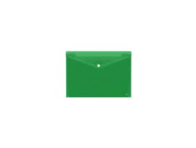 Envelope with print Forpus, A4, plastic, green, transparent 0820-006