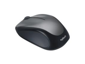 Logitech M235 Wireless Mouse, RF Wireless, 1000 DPI, Grey