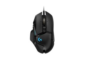 Logitech G502 HERO Wired Gaming Mouse, USB Type-A, Optical, 25600 DPI, Black (SPEC)