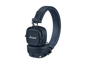 Marshall Major V Wireless Headphones, Bluetooth, Midnight Blue