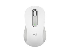 Logitech Signature M650 L LEFT Wireless Mouse, RF Wireless + Bluetooth, 4000 DPI, Off-White