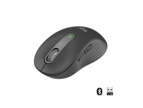 Logitech Signature M650 (910-006253) mouse RF Wireless + Bluetooth Optical 4000 DPI, Graphite