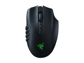Razer Naga V2 Pro Wireless Gaming Mouse RF Wireless + Bluetooth + USB-C, 30000 DPI, Black
