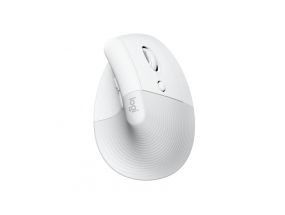 Wireless ergonomic mouse Logitech Lift, White