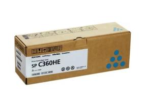 Ricoh SP C360HE (408185) Toner Cartridge, Cyan