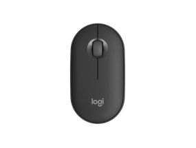 Logitech Pebble 2 M350s Wireless Mouse, RF Wireless + Bluetooth, 4000 DPI, Tonal Graphite