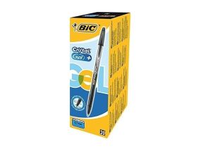 BIC gel pen CRISTALGEL 0.7 mm, black,1 pcs. 721286